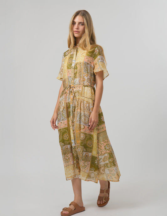 STELLA & GEMMA JENNA DRESS - PETAL TAPESTRY