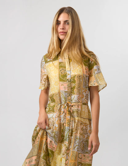 STELLA & GEMMA JENNA DRESS - PETAL TAPESTRY