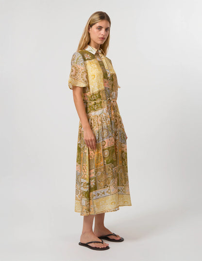 STELLA & GEMMA JENNA DRESS - PETAL TAPESTRY