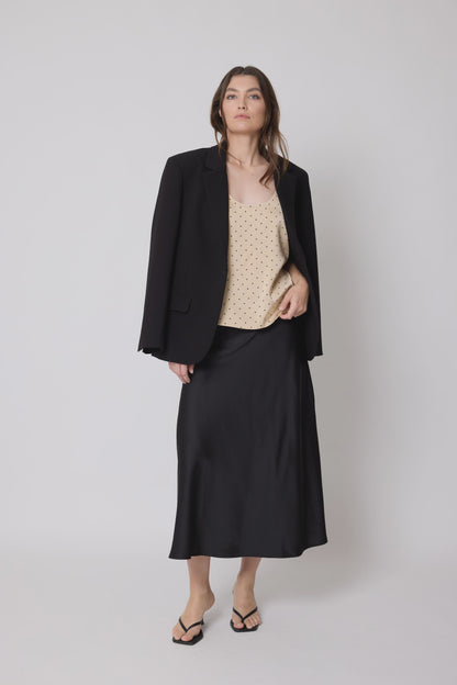 STELLA & GEMMA CALLISTA SKIRT - BLACK