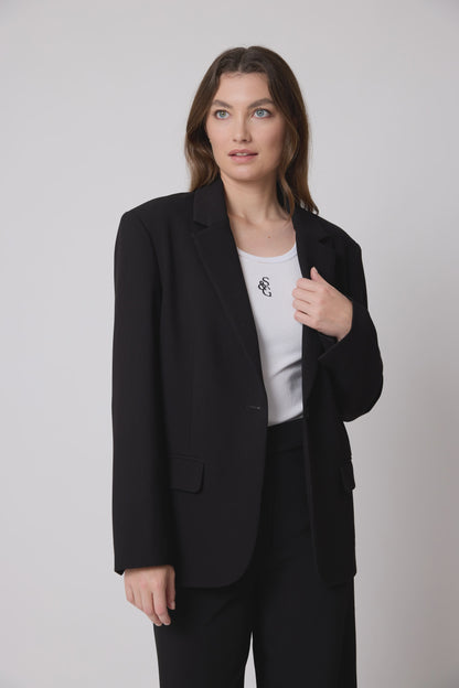 STELLA & GEMMA BODHI BLAZER - BLACK