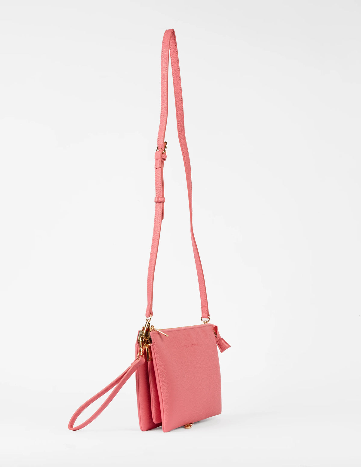 STELLA & GEMMA FRANKIE MULTI POUCH BAG - POSEY PINK