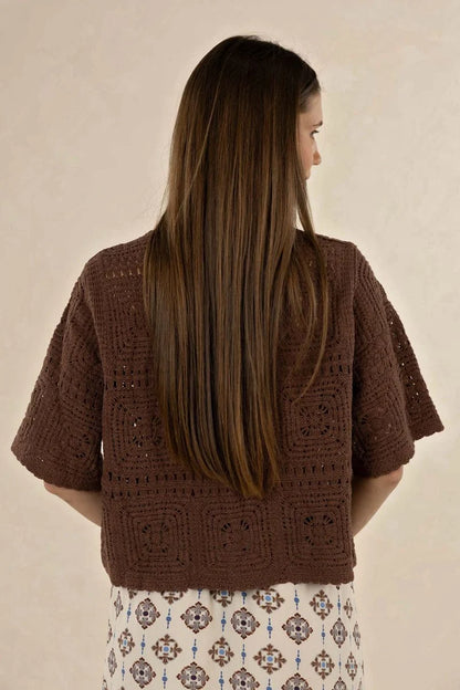 HUMIDITY LIFESTYLE LUSH TOP - CACAO