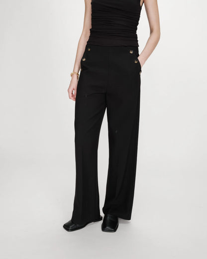 GRACE & MILA VALIGNY PANTS - BLACK