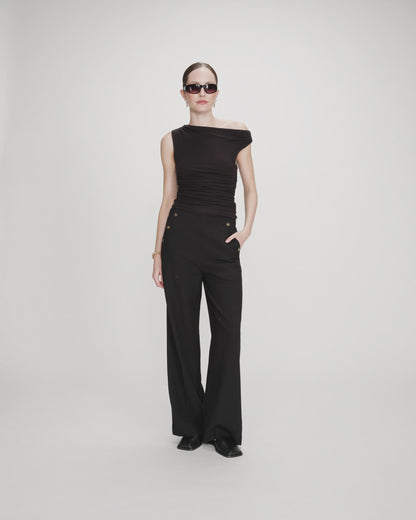 GRACE & MILA VALIGNY PANTS - BLACK