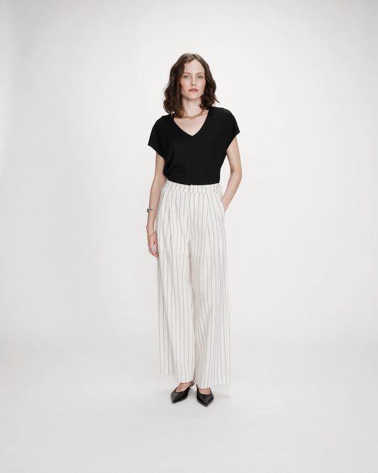 GRACE & MILA VERY PANTS - WHITE