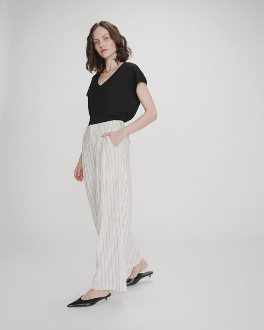 GRACE & MILA VERY PANTS - WHITE