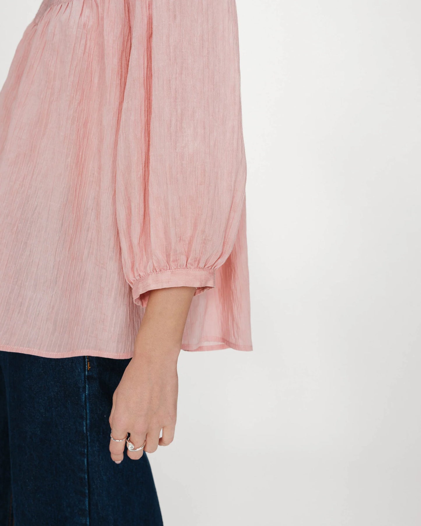 GRACE & MILA VANILLA BLOUSE - ROSE PINK