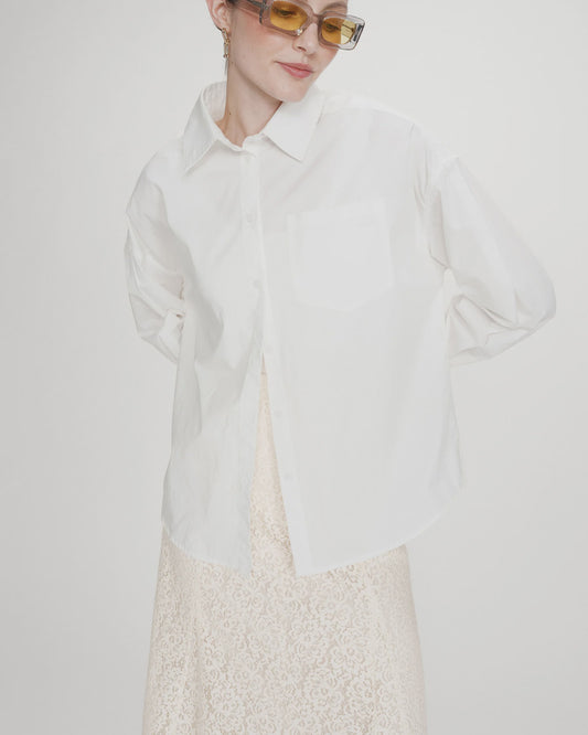 GRACE & MILA VALERIE SHIRT - IVORY