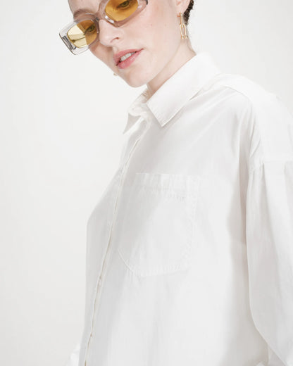 GRACE & MILA VALERIE SHIRT - IVORY