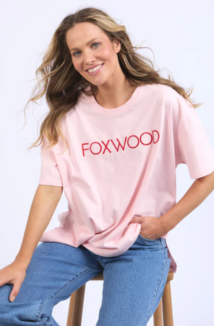 FOXWOOD SIMPLIFIED TEE - PALE PINK - 55X0229.PPNK