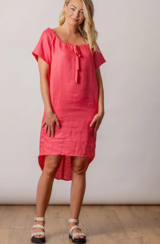 MI MOSO MAISON DRESS - MAGENTA - MSMAISONMAGENTA