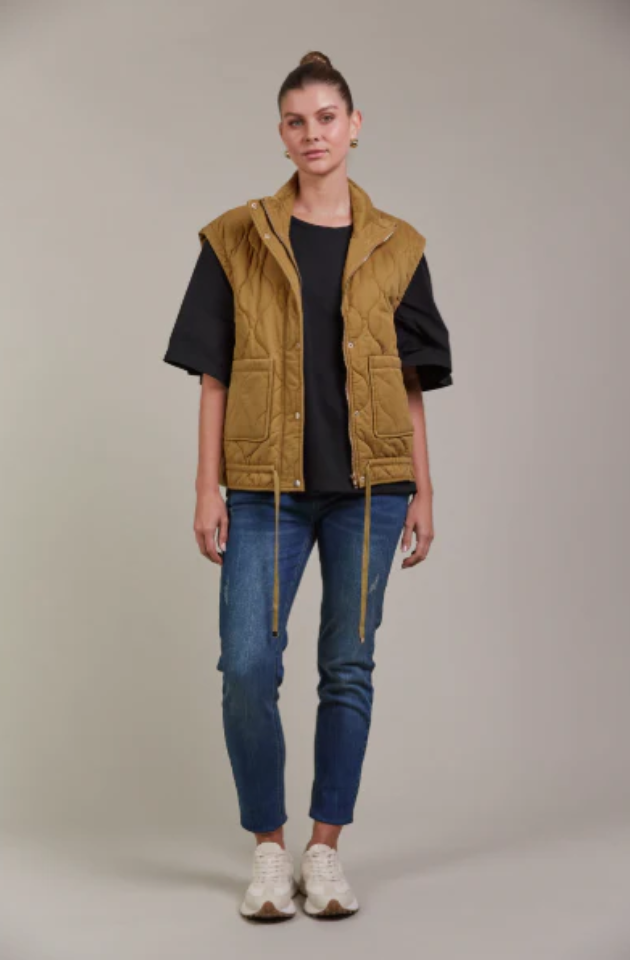 EB & IVE PEPI VEST - TOBACCO - 2583411