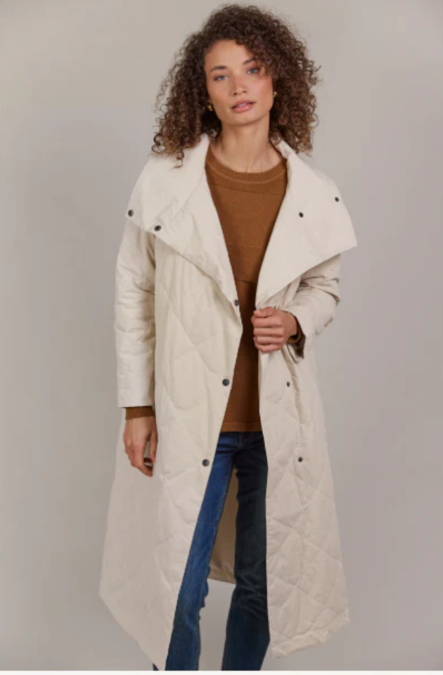 EB & IVE ARGO COAT - ECRU - 2584902