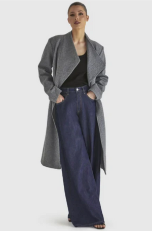 FATE + BECKER SHADOWS COAT - GREY MARLE - 17374JWFA-GRE
