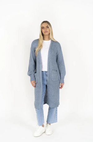 HUMIDITY LIFESTYLE ANGELICA CARDI - BLUE - HW25207