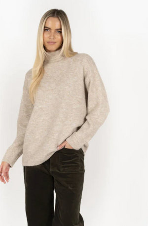 HUMIDITY LIFESTYLE PRESTO JUMPER - OATMEAL - HW25219