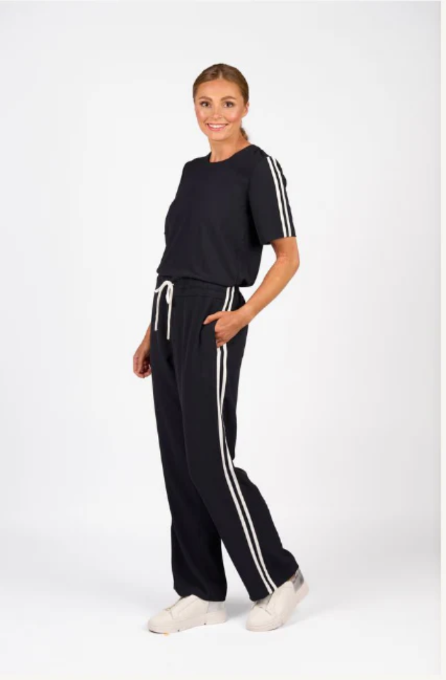 KNEWE UNIVERSAL JUMPSUIT - INK/OFF WHITE - K1049