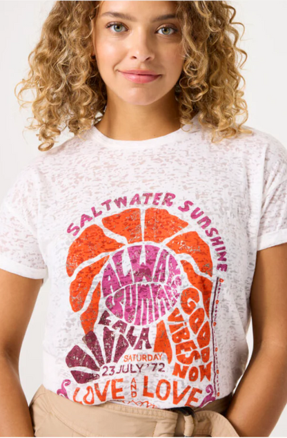 GARCIA PRINT TEE - OFF WHITE - C50201-53