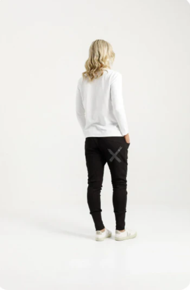 HOME-LEE ALPINE APARTMENT PANTS - BLACK/BLACK MATTE/GLOSS X- HL500 01