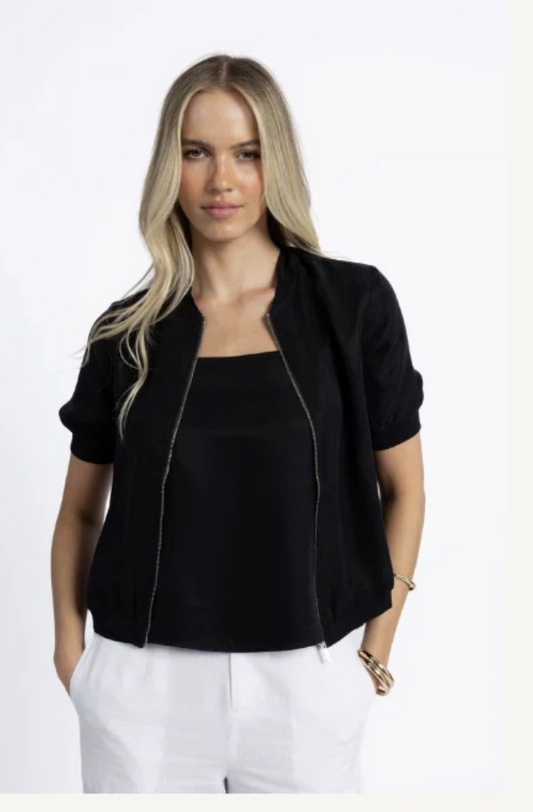 HUMIDITY LIFESTYLE HARPER JACKET - BLACK - HS25212
