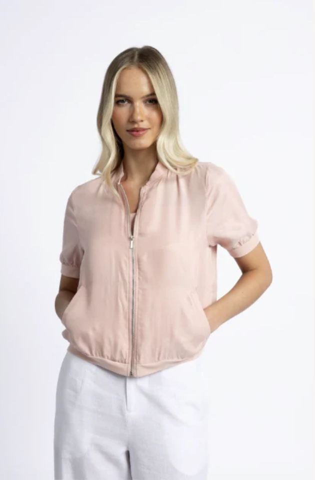 HUMIDITY LIFESTYLE HARPER JACKET - SOFT PINK - HS25212