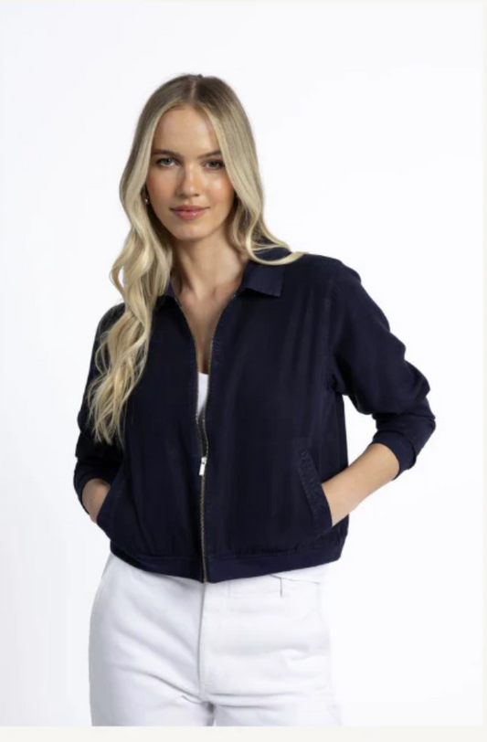 HUMIDITY LIFESTYLE CRUISE JACKET - NAVY - HS25400