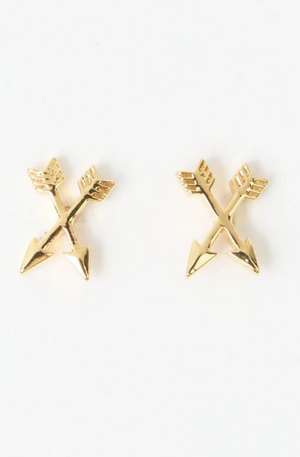 STELLA & GEMMA EARRING - PETITE ARROW - GOLD - SGE8529   COMING SOON / PRE-ORDER