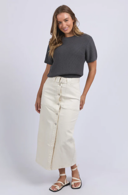 FOXWOOD ACE SKIRT - ECRU - 55D0236.ECRU