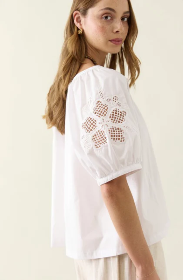 ISLE OF MINE NILSA BUTTON TOP - LOTUS - 4549002