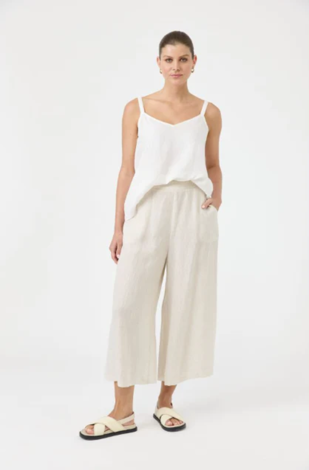 EB & IVE STUDIO CROP PANT  - TUSK - 2494907
