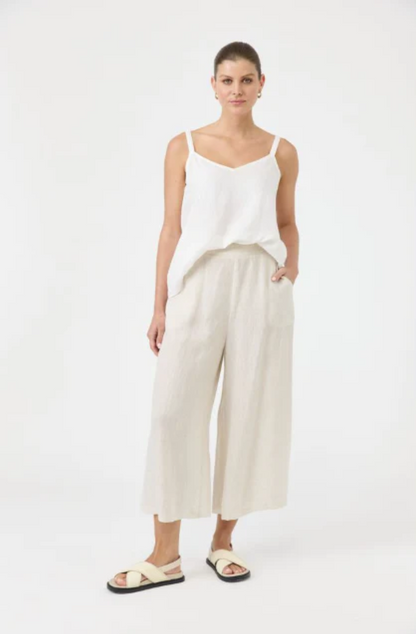EB & IVE STUDIO CROP PANT  - TUSK - 2494907
