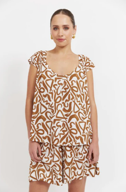 HAVEN BAHAMA TANK - OPUS TAN - 7805301