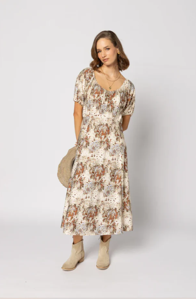 DRAMA THE LABEL ANNABELLE DRESS - SUMMER FIELD - 2232