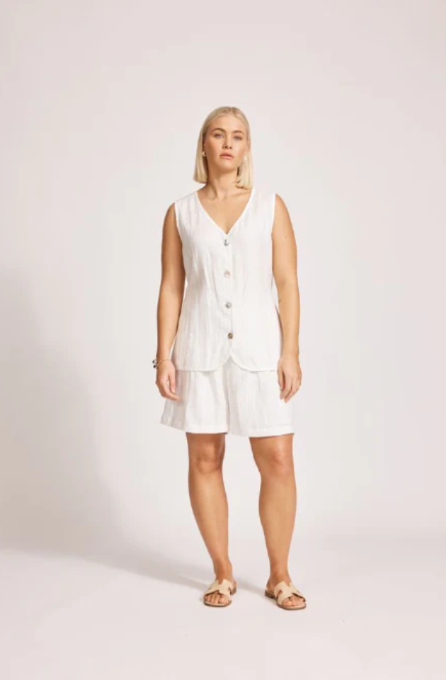 EB & IVE MIRAMAR VEST - WHITE - 2594102