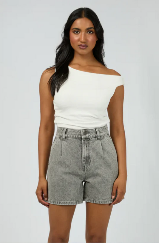 ALL ABOUT EVE STEVIE DENIM SHORT - ASH