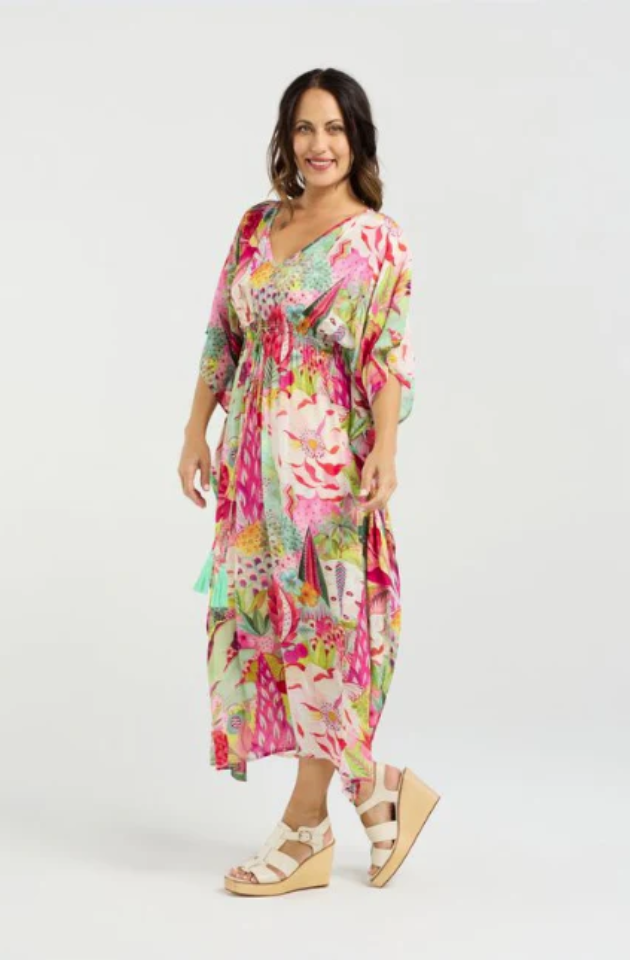 SEDUCE SONYA DRESS - BLOSSOM POP - S4069-3