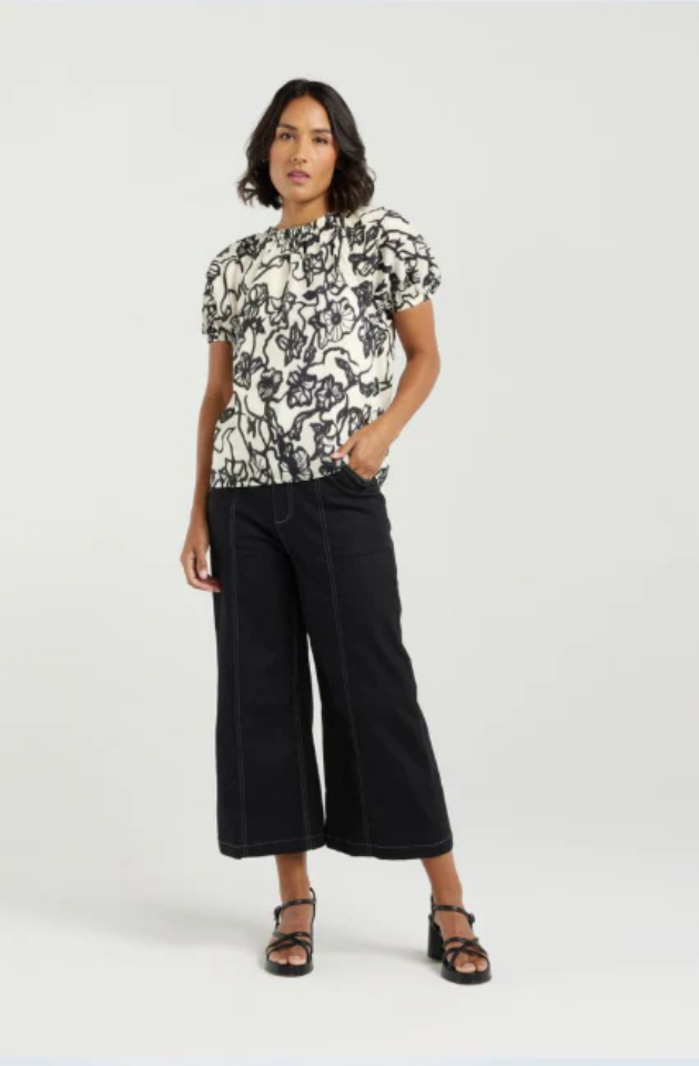 ET ALIA KYLA TOP - STREET BLOSSOMS - EA9016-3