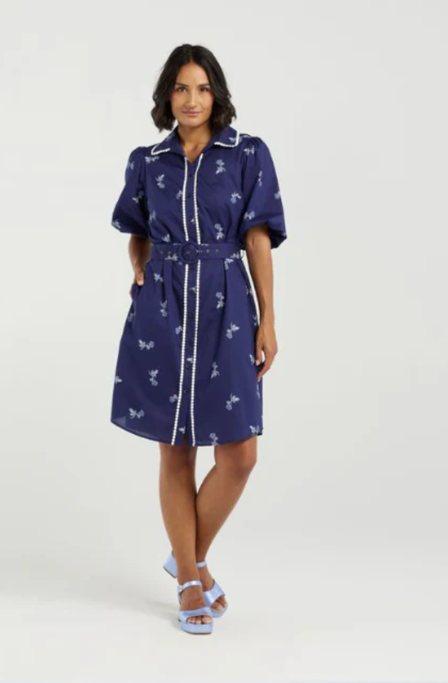 ET ALIA EMILY DRESS - BLUEBELL GARDEN - EA9027-2