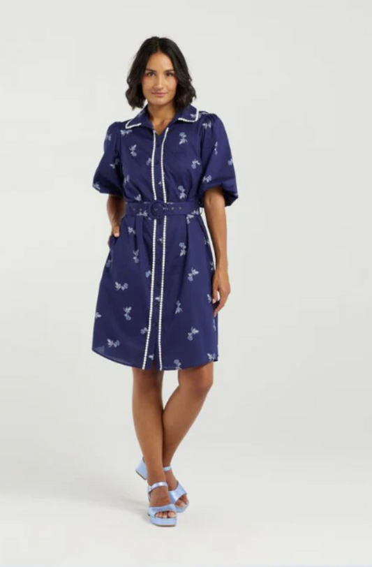 ET ALIA EMILY DRESS - BLUEBELL GARDEN - EA9027-2