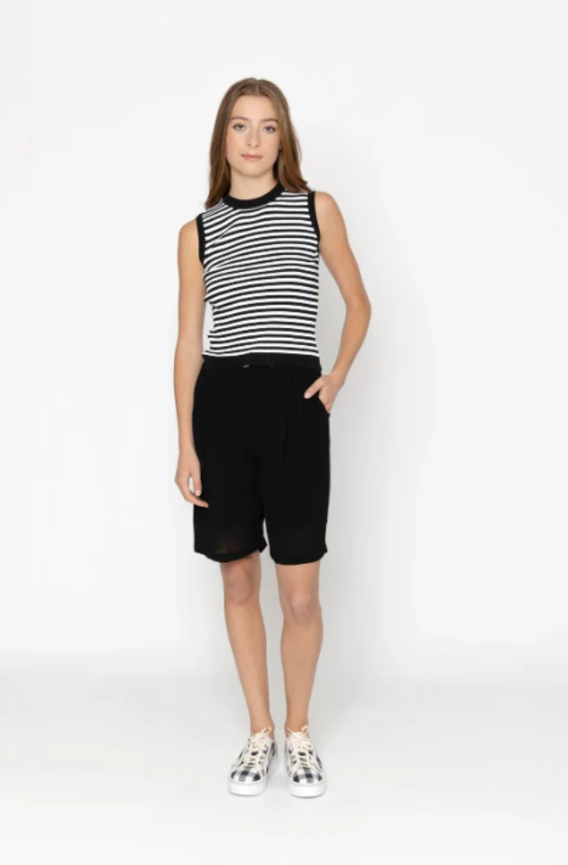 TWO BY TWO CASSIA TOP - STRIPE - KN1003