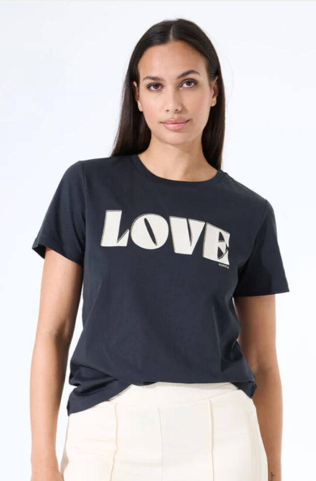 GARCIA LOVE T-SHIRT - ANTRACITE - Z0055-62