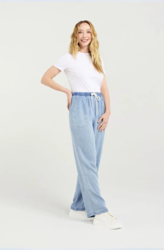 ZAFINA JUNO PANT - PALE BLUE - Z3096A
