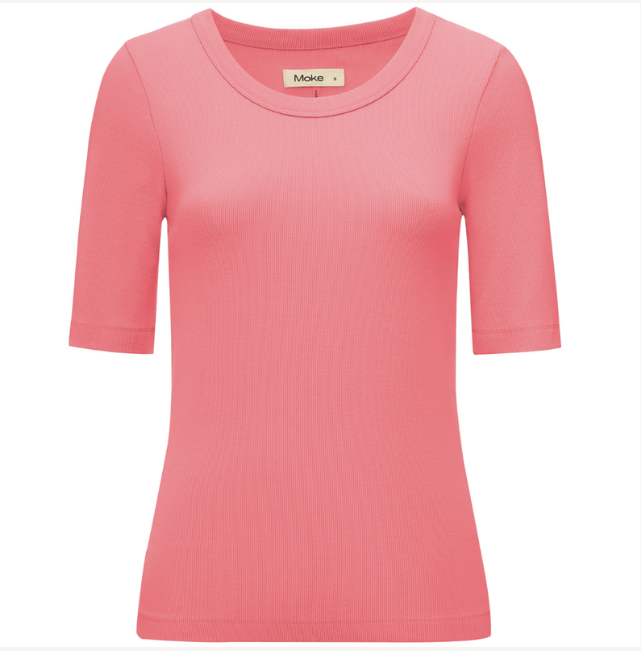 MOKE NZ MEZZ TEE - SUNSET CORAL - MEZZSUNC