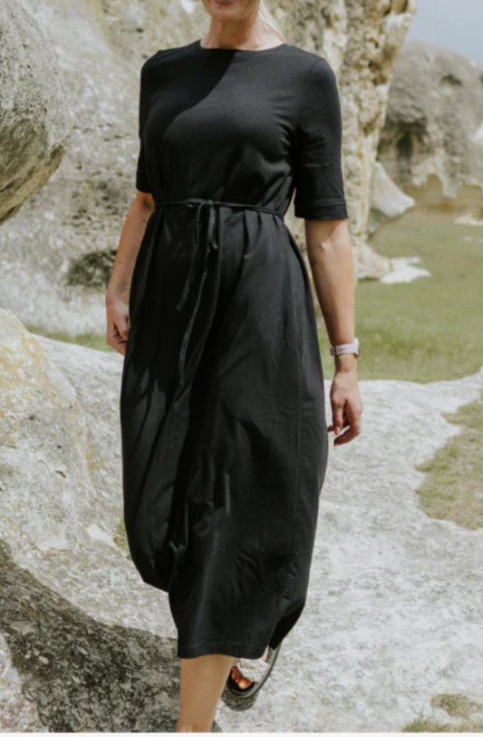 MOKE NZ GRETA TEE DRESS - BLACK - GRETABLK   COMING SOON / PRE-ORDER