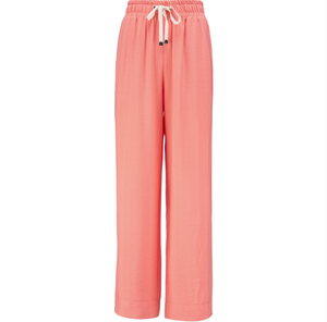 MOKE NZ INDIANA WIDE LEG PANTS - SUNSET CORAL - INDIANASUNC