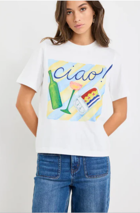 AMONG THE BRAVE - PARADISO PARADISE TEE - PARADISE PRINT