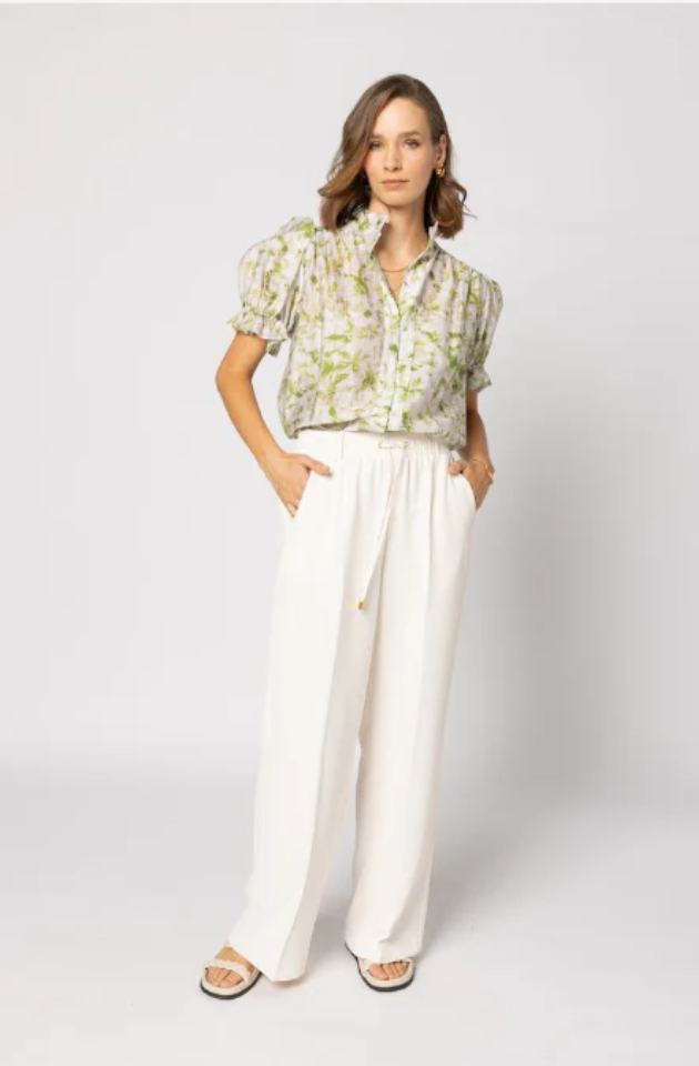 DRAMA THE LABEL RILEY BLOUSE - GARDEN MEADOW - 1236