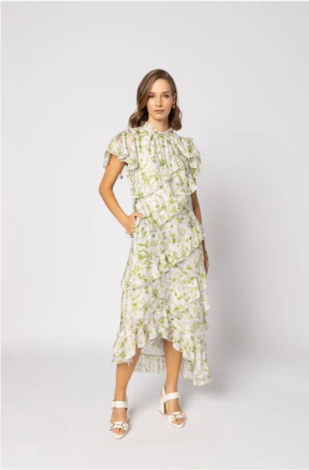 DRAMA THE LABEL FREDA DRESS - GARDEN MEADOW - 2220