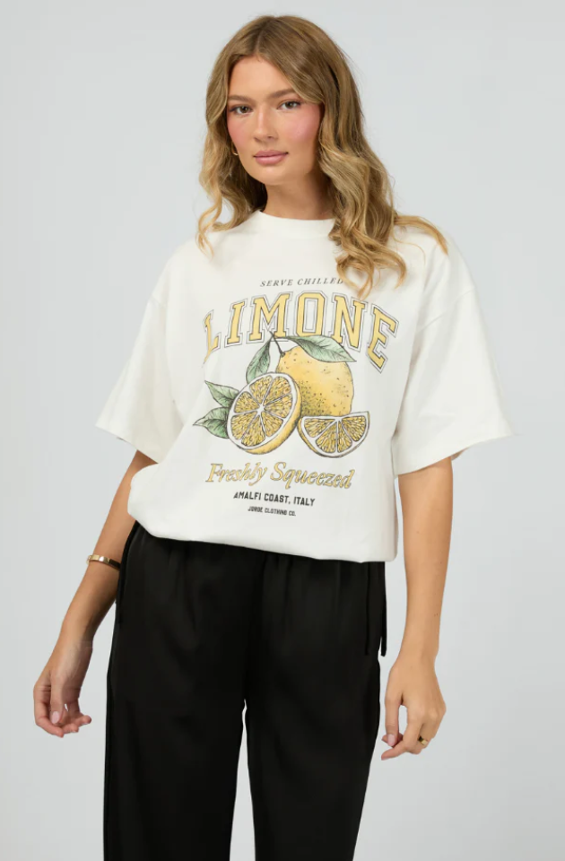 JORGE LIMONE TEE - VINTAGE WHITE - 8365130.VWHT